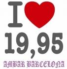 franquicia Ambar BCN I LOVE 19,95