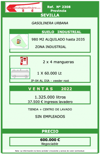 Gasolinera Industrial Sevilla - 2308
