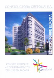 Socio/Inversor para proyectos inmobiliarios en Bolivia
