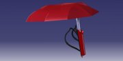 License exploitation handsfree umbrella