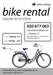 Alquiler de bicicletas Malaga