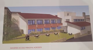 Residencia de mayores en construcción